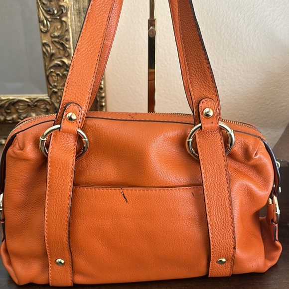 Michael Kors Orange Shoulder Bag - Picture 5 of 13